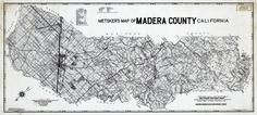 Madera County 1980 to 1996 Mylar, Madera County 1980 to 1996